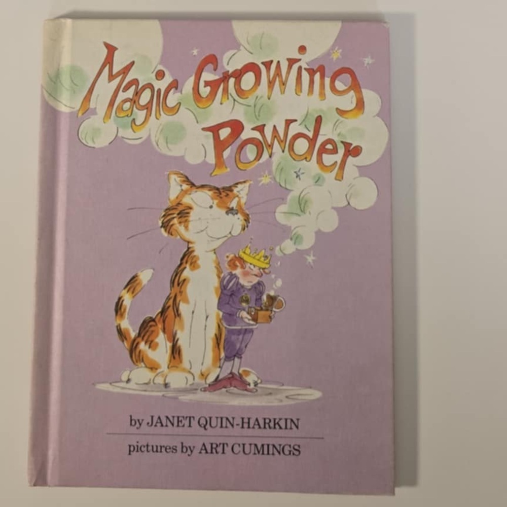 Magic Growing Powder by Janet Quin-Harkin (1980, Hardcover)